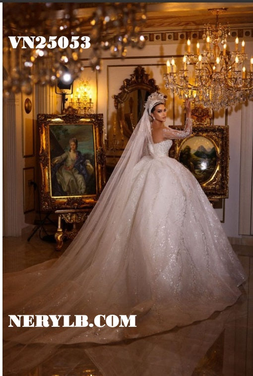 VN25053 Luxury Vestido de Novia / Wedding dress