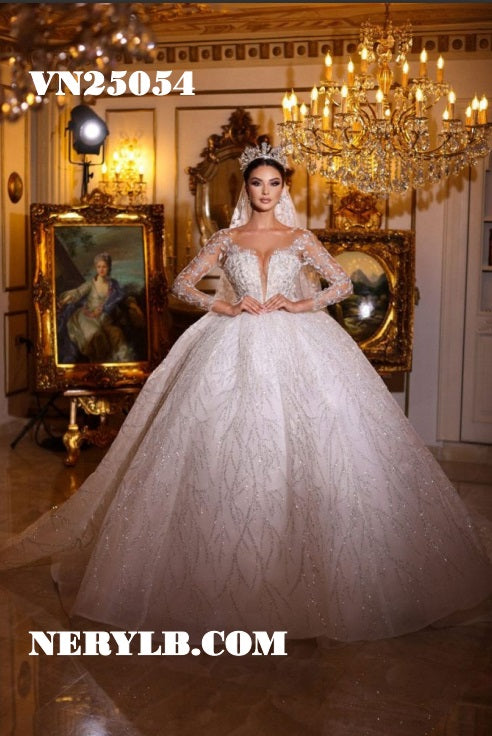 VN25054 Luxury Vestido de Novia / Wedding dress