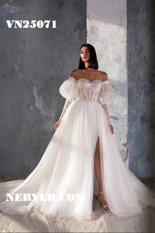 VN25071 Luxury Vestido de Novia / Wedding dress