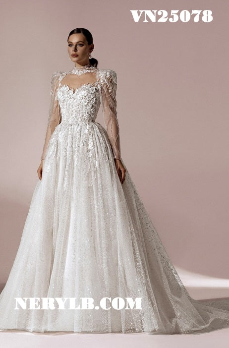 VN25078 Luxury Vestido de Novia / Wedding dress
