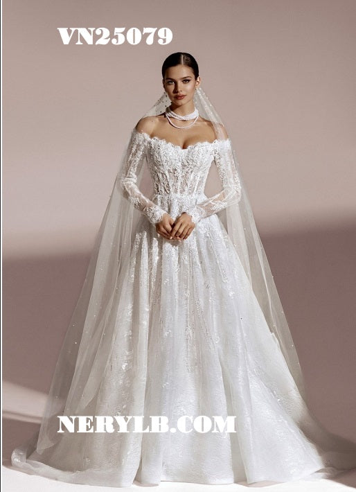 VN25079 Luxury Vestido de Novia / Wedding dress