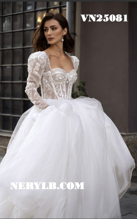 VN25081 Luxury Vestido de Novia / Wedding dress