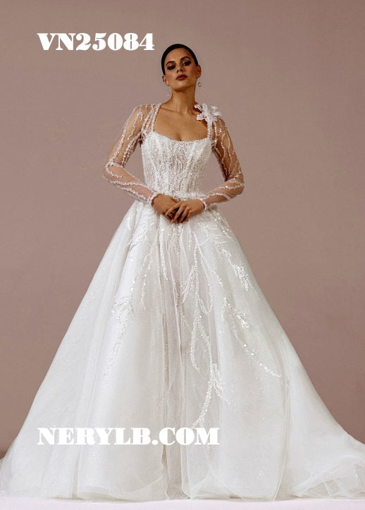 VN25084 Luxury Vestido de Novia / Wedding dress