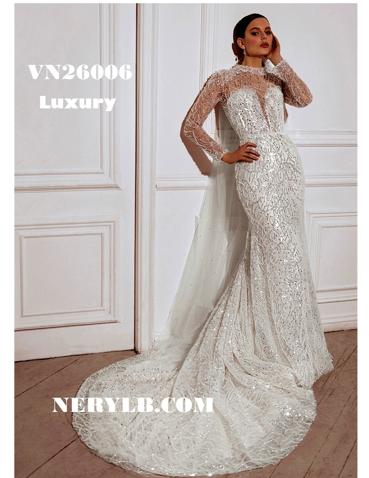 VN26006 Luxury Vestido de Novia / Wedding dress