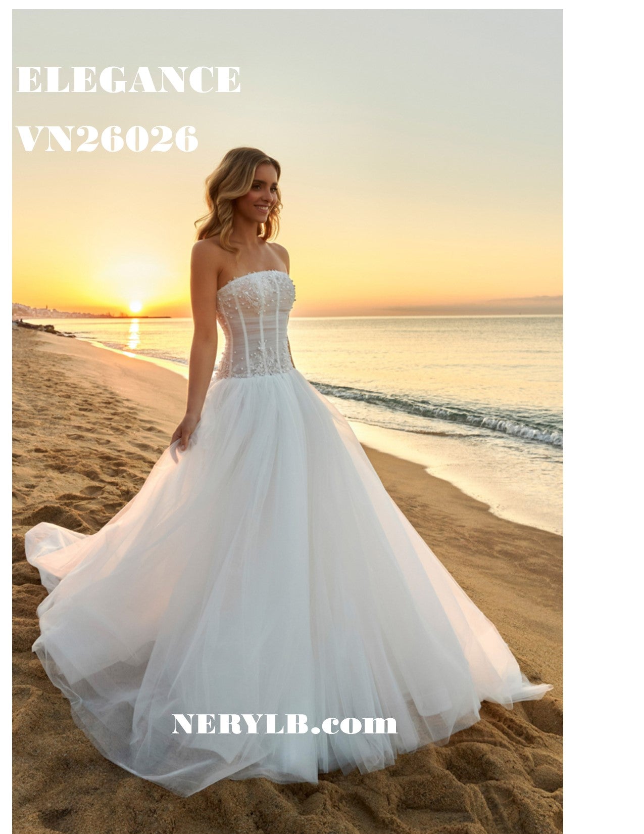 VN26026 Wedding Dress /Vestido de Novia