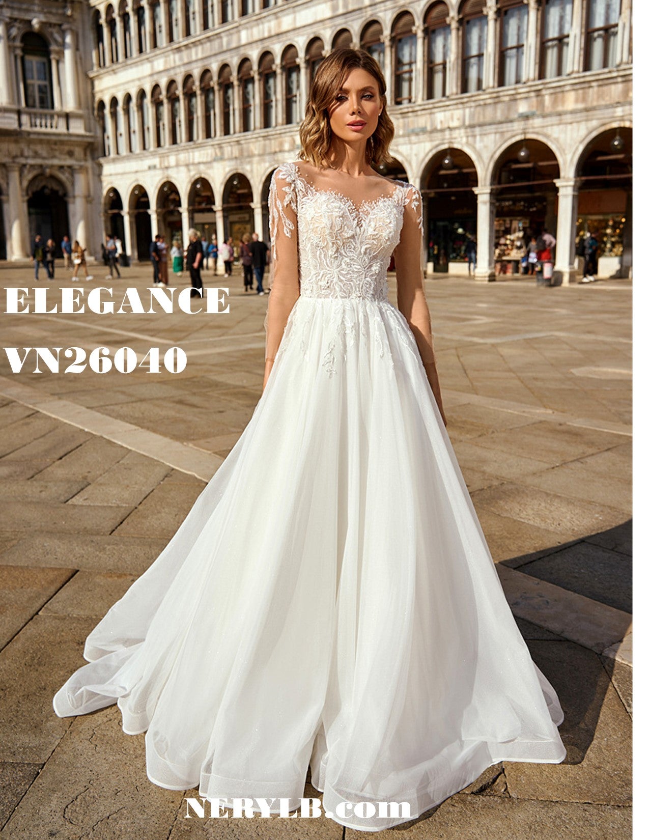 VN26040 Wedding Dress /Vestido de Novia