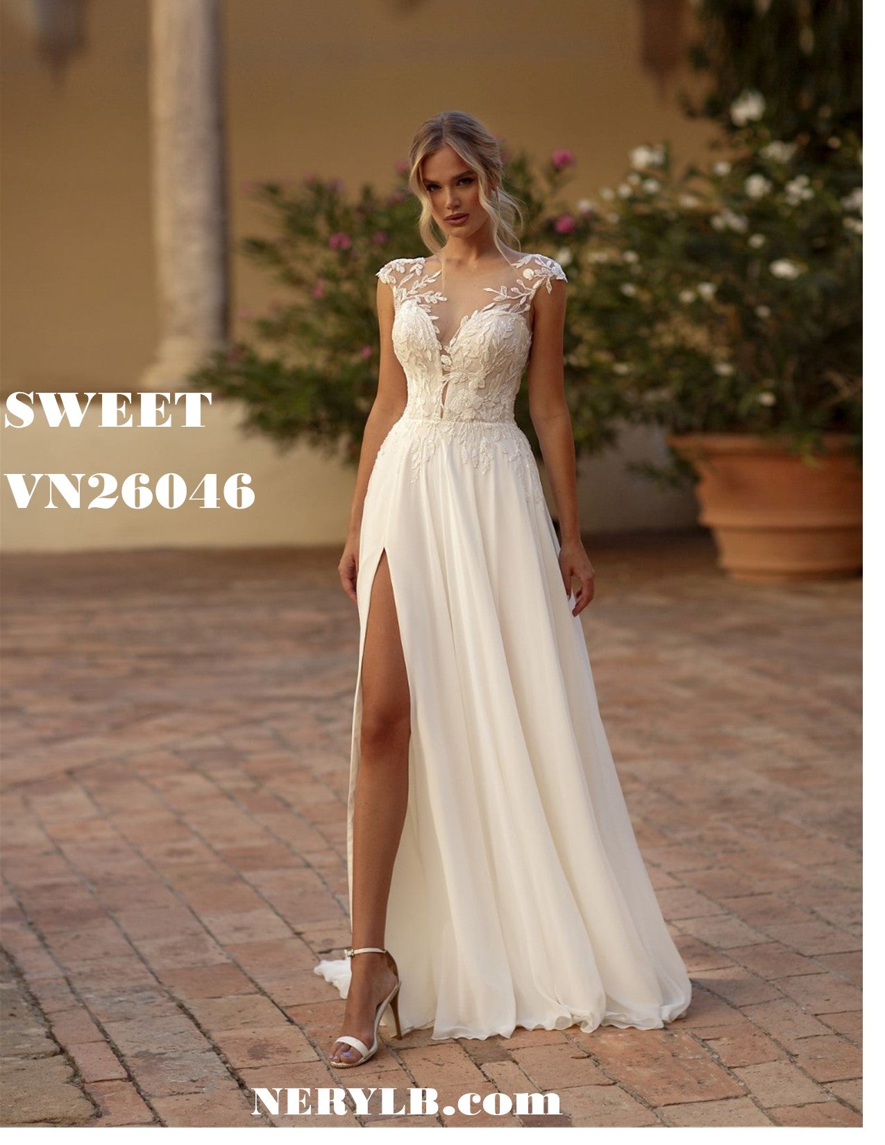 VN26046 Wedding Dress /Vestido de Novia Sweet