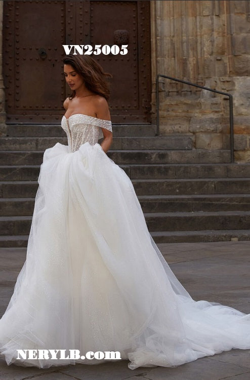 VN25005 Wedding Dress /Vestido de Novia