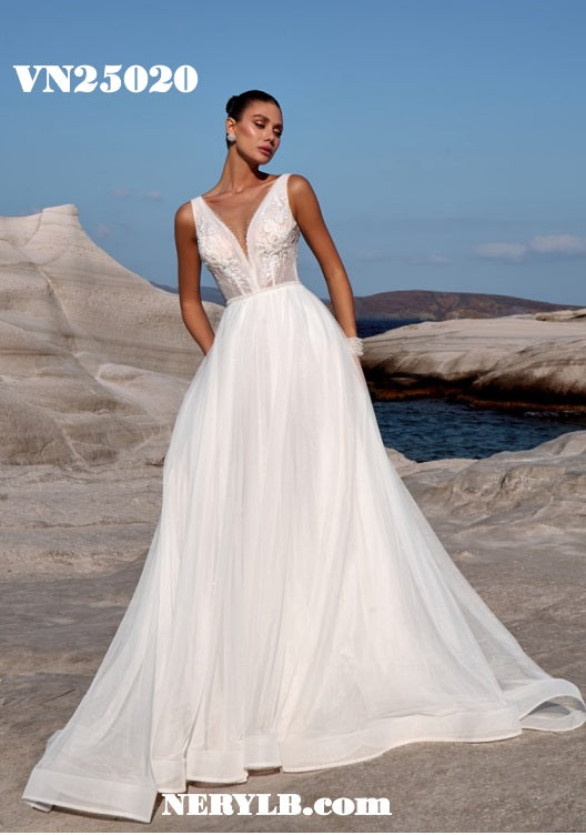 VN25020 Wedding Dress /Vestido de Novia