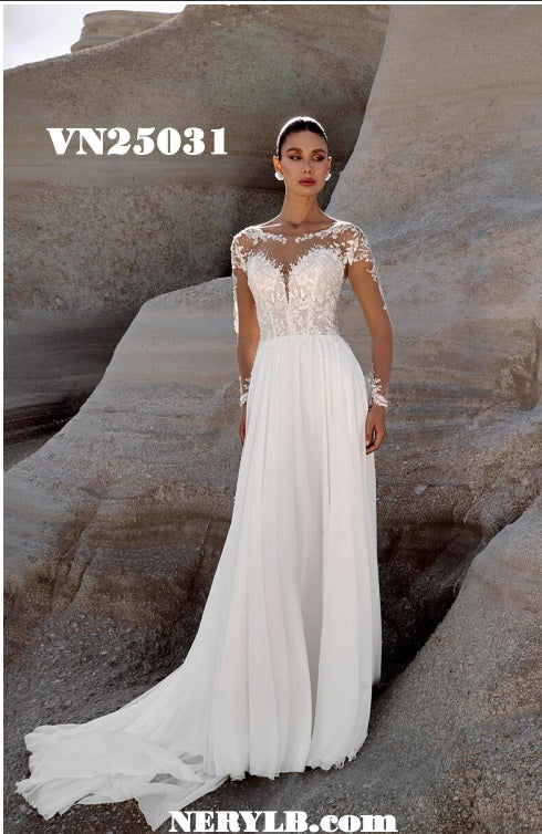 VN25031 Wedding Dress /Vestido de Novia