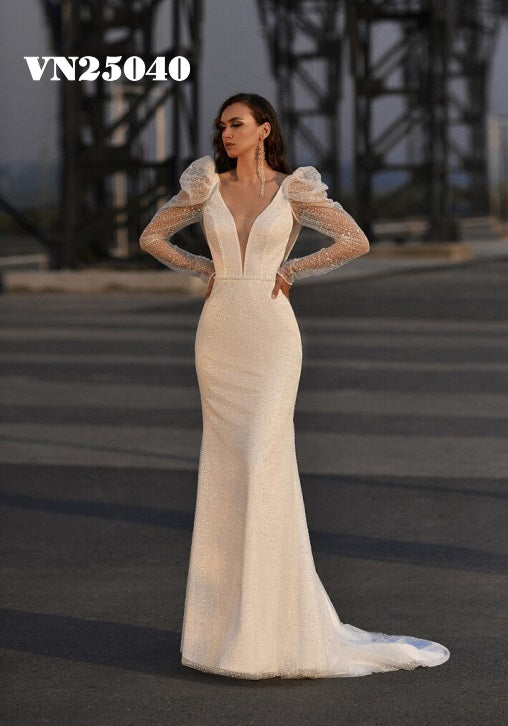 VN25040 Wedding Dress /Vestido de Novia