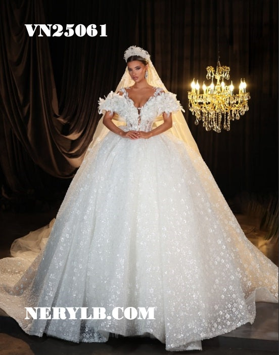 VN25061 Luxury Vestido de Novia / Wedding dress