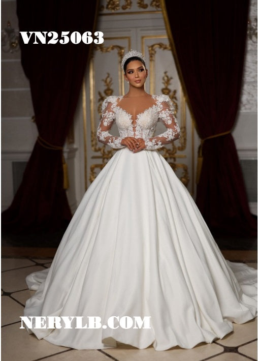 VN25063 Luxury Vestido de Novia / Wedding dress