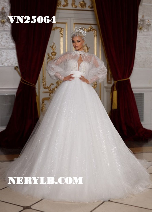 VN25064 Luxury Vestido de Novia / Wedding dress