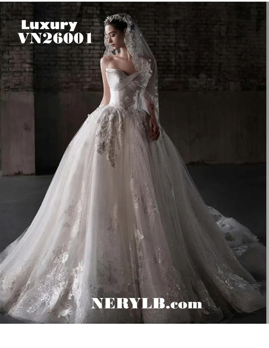 VN26001 Luxury Vestido de Novia / Wedding dress