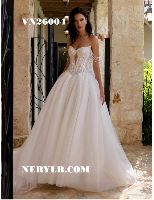 VN26004 Luxury Vestido de Novia / Wedding dress
