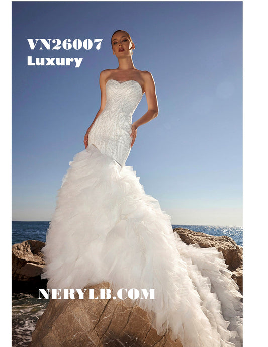VN26007 Luxury Vestido de Novia / Wedding dress