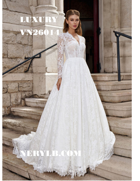 VN26014 Luxury Vestido de Novia / Wedding dress