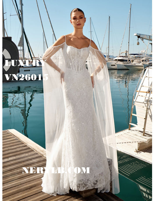 VN26015 Luxury Vestido de Novia / Wedding dress