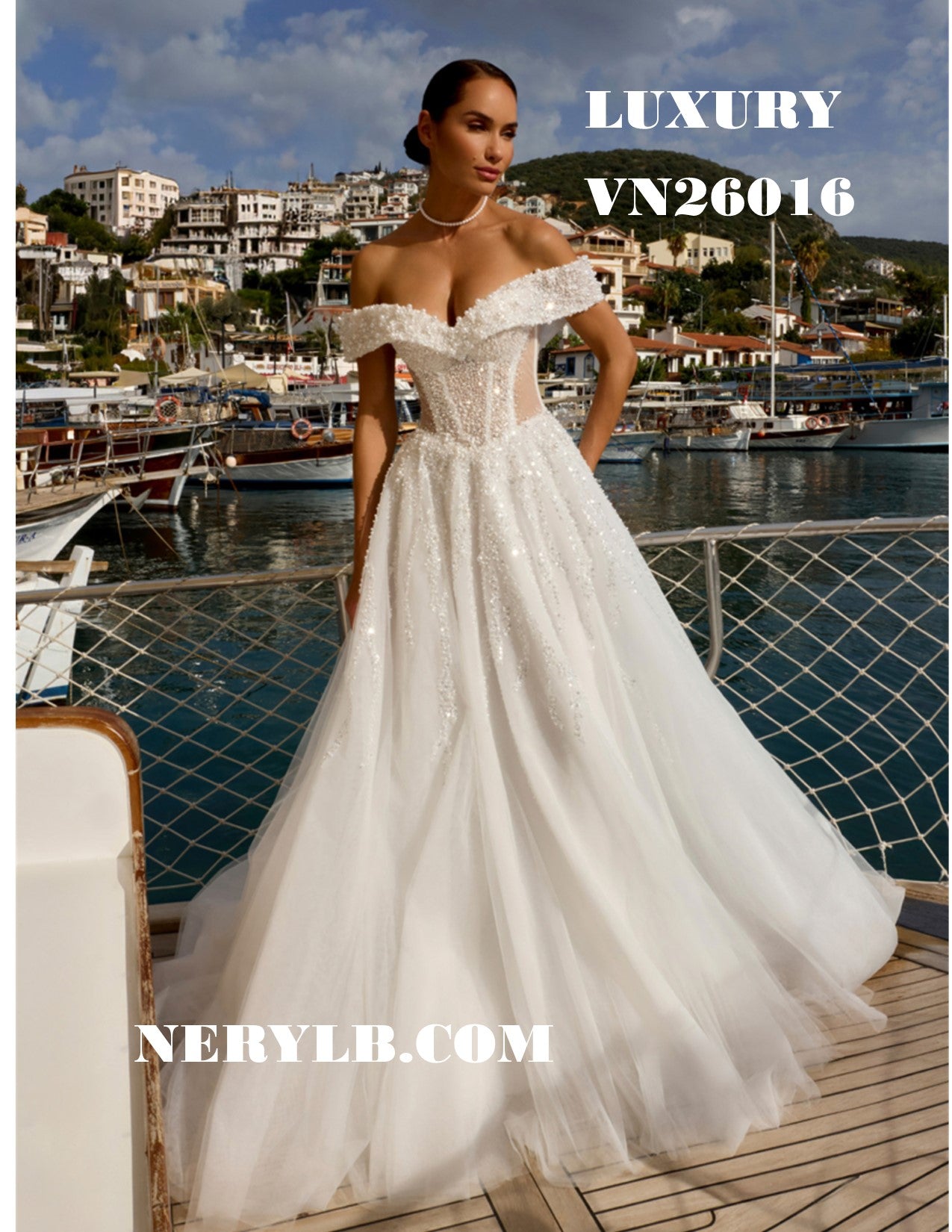 VN26016 Luxury Vestido de Novia / Wedding dress