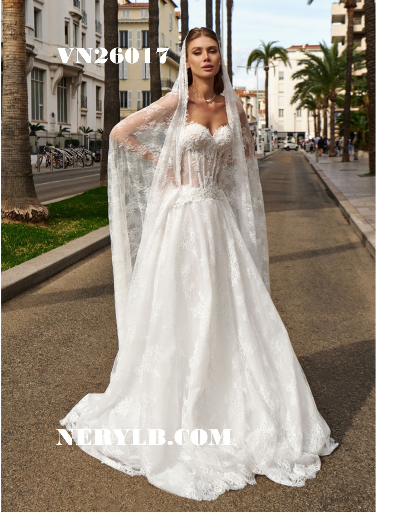 VN26017 Luxury Vestido de Novia / Wedding dress