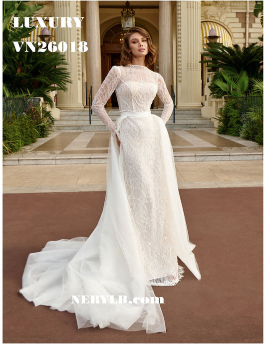 VN26018 Luxury Vestido de Novia / Wedding dress