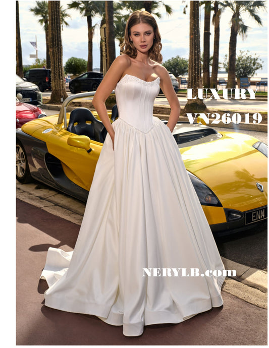 VN26019 Luxury Vestido de Novia / Wedding dress
