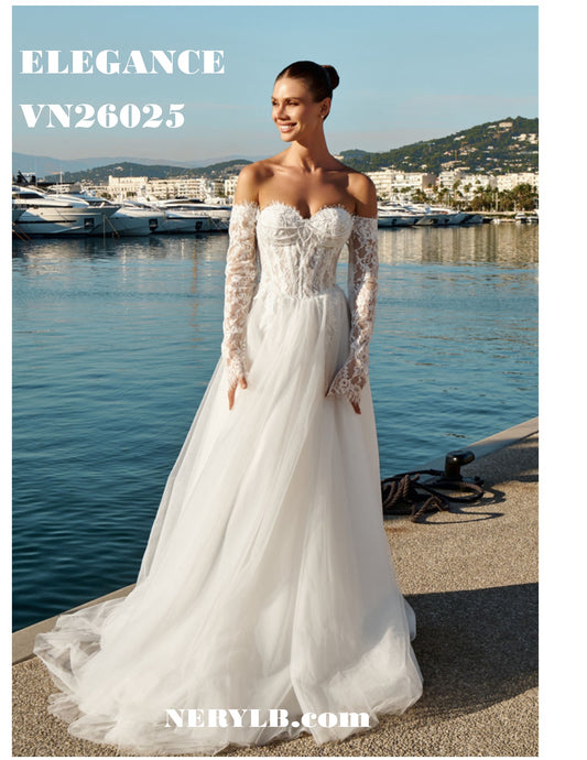 VN26025 Wedding Dress /Vestido de Novia