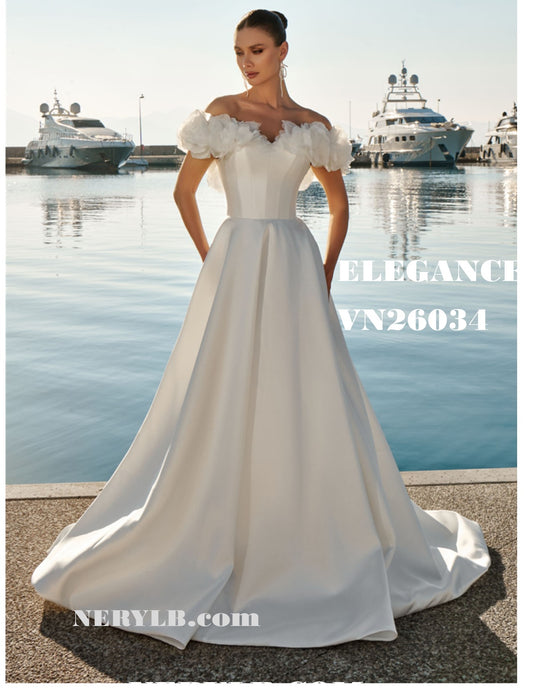 VN26034 Wedding Dress /Vestido de Novia
