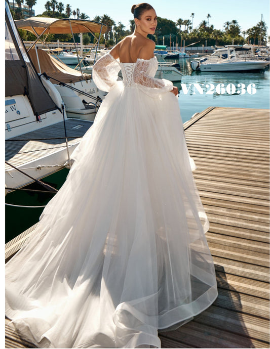 VN26036 Wedding Dress /Vestido de Novia