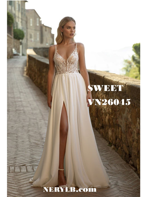 VN26045 Wedding Dress /Vestido de Novia Sweet
