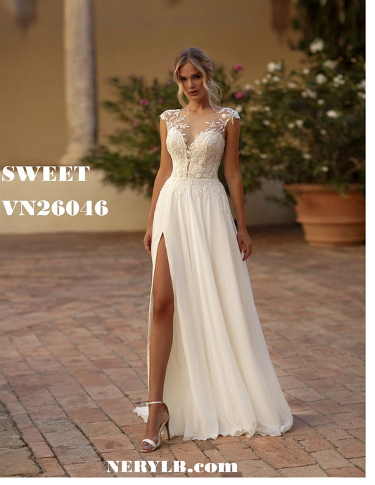 VN26046 Wedding Dress /Vestido de Novia Sweet