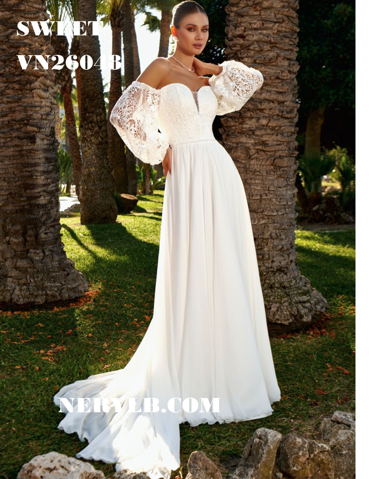 VN26048 Wedding Dress /Vestido de Novia Sweet