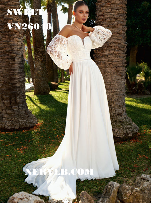 VN26048 Wedding Dress /Vestido de Novia Sweet
