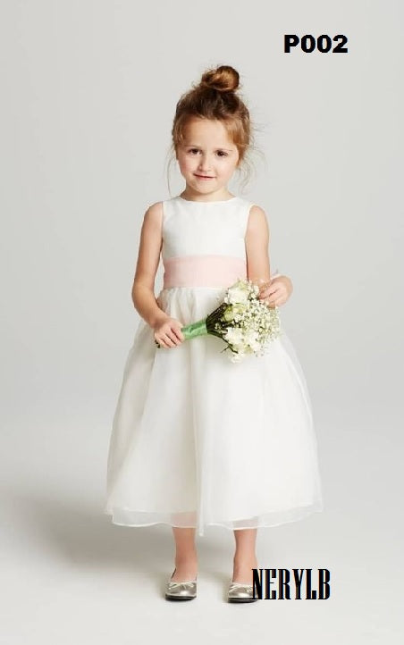 P002 Cute flower girl dress / lindo vestido de niña