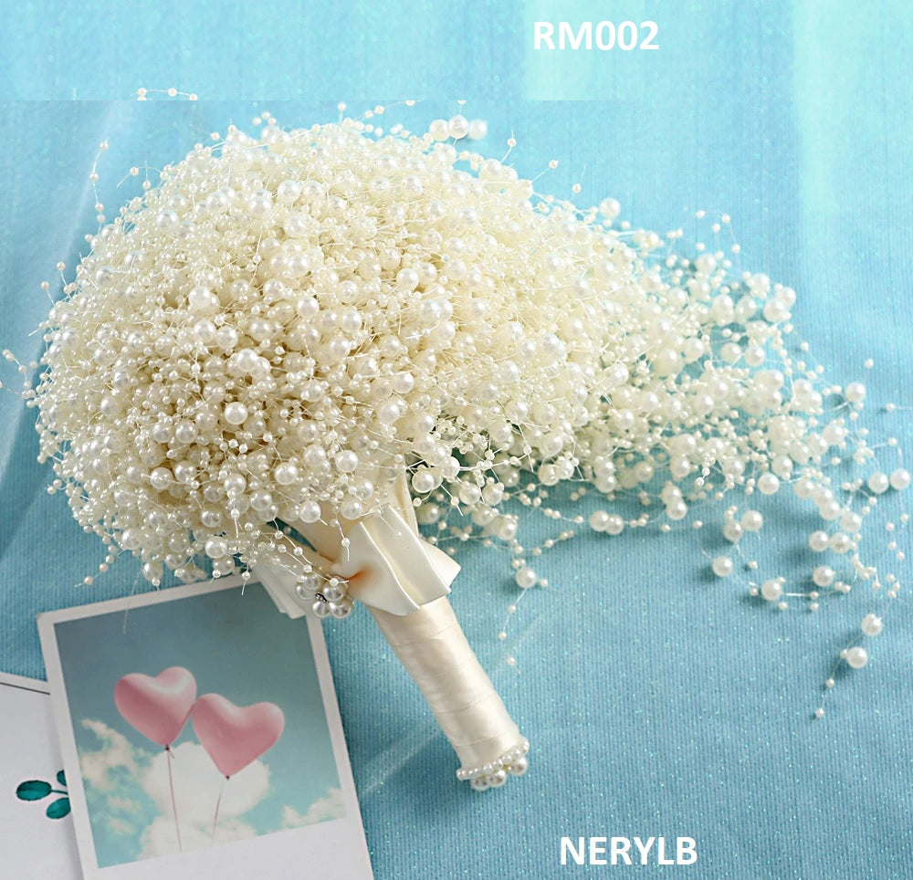 RM002 Pearls Bouquet  Ramo de Perlas