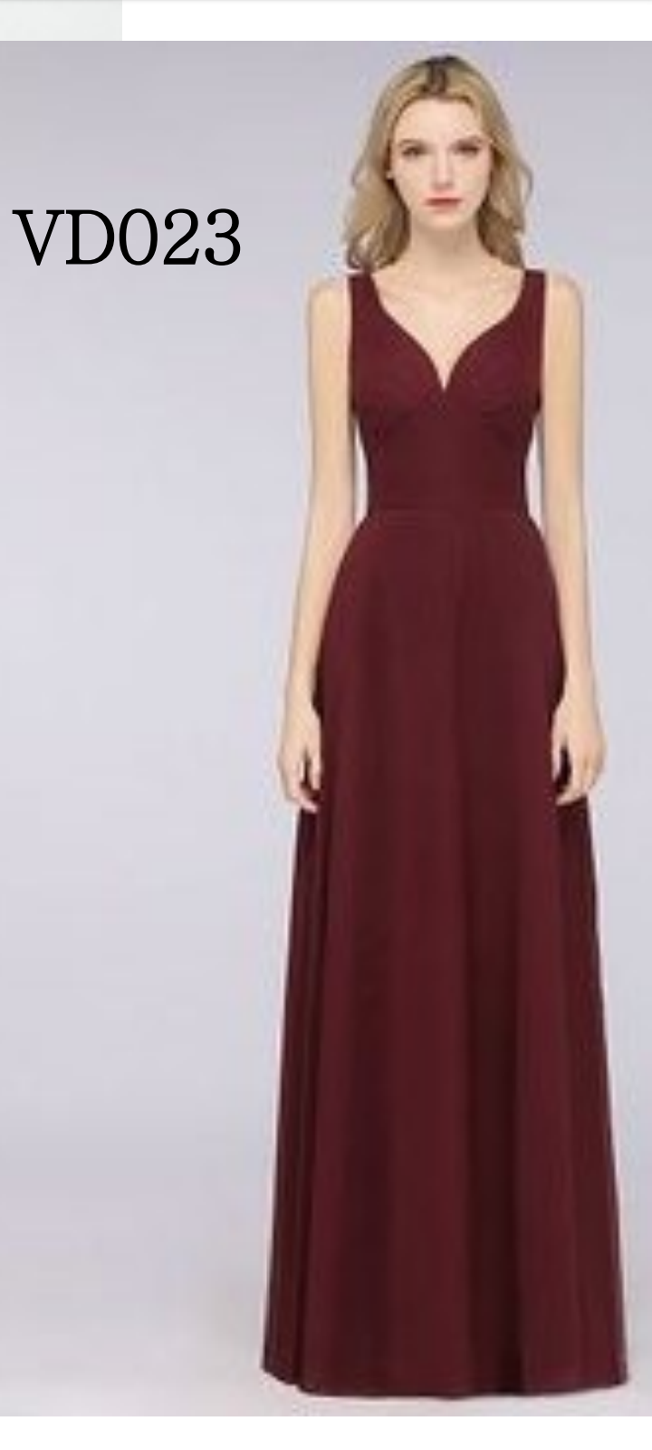 VD023 Bridesmaid dress /Vestido Dama de la Novia