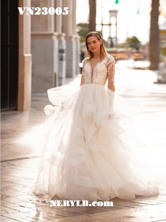 VN23005 Wedding dress/ Vestido de Novia