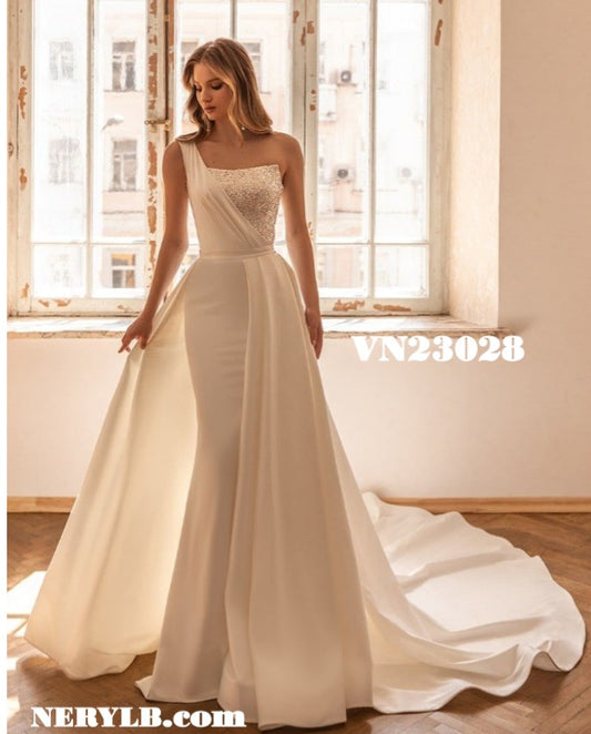 VN23028 Elegant Wedding dress / Vestido de Novia Elegante