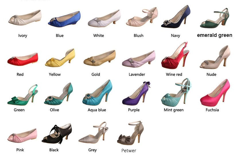 Bridal Wedges rhinestone embellished / Suela corrida con decoracion de cristales ZN-1054